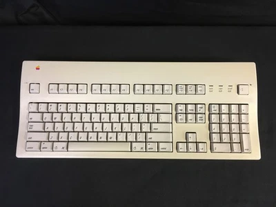 Vintage 1995 Apple Extended Keyboard II - 2 ADB Ports - M3501 - Adjustable Riser - Image 1 of 4