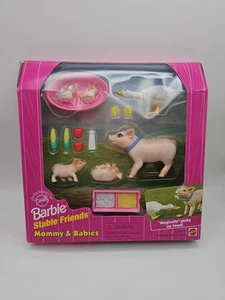 Barbie Stable Friends Mommy & Babies Set 1997 Mattel Riding Club Sealed NIB - Picture 1 of 8