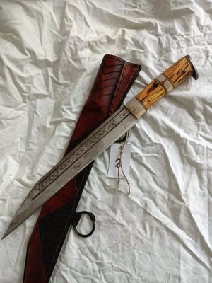 Wikinger Germanischer Sax, Handgeschmiedet, Nr. 2  - Bild 1 von 4