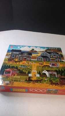 Westcott's Black Cherry Harbor 1000 piezas Puzzle Ciudad Océano Venta Suero de leche Wysocki Foto 1 de 4