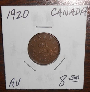 1920 CANADA Cent - AU - #1 - Picture 1 of 4