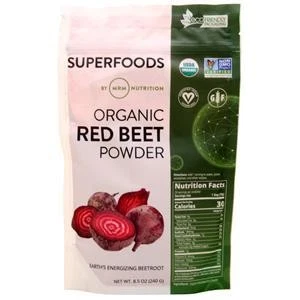 Polvo de remolacha roja orgánico MRM Superfoods 8,5 oz Foto 1 de 1