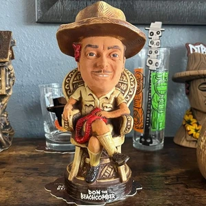 Don The Beachcomber Vtg Tiki Mug w/All 4 DTB Swizzle Sticks - Picture 1 of 8