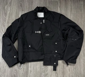 HELIOT EMIL SS20 'TORQUED ELLIPSE' BULLFIGHTER TECHNICAL JACKET SZ LG - Picture 1 of 4