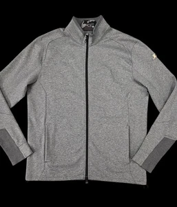 Greyson Men's Large Grey Stretch Full Zip Sequoia Golf Jacket - Picture 1 of 7