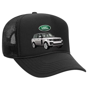 Gorra negra Range Rover Snapback Trucker - Gorra de lujo para ropa de calle - Imagen 1 de 3