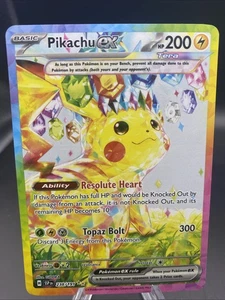 Pikachu Ex Pokemon Surging Sparks TCG Special Illustration Holo Rare 238/191 - Bild 1 von 2