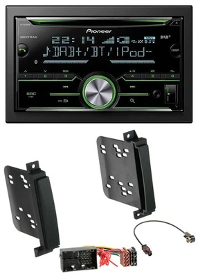 Pioneer Bluetooth MP3 DAB 2DIN USB CD Autoradio für Jeep Grand Cherokee Dodge Du - Bild 1 von 4