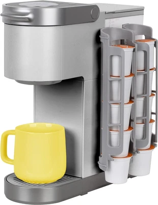 Soporte para cápsulas de café montaje lateral K taza vainas dispensador compatible con café Keurig  Foto 1 de 4