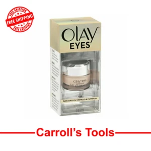 Olay Eyes Ultimate Eye Cream 15mL Reduce Dark Circles Wrinkles Puffiness - Picture 1 of 1