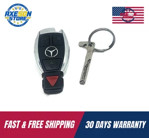 Mercedes Keyless Remote Fob Key Mercedes Benz. Blade Has Cut. Work Good. - Picture 1 of 7