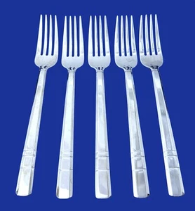 JA Henckels MADISON SQUARE Edelstahl Besteck - Set mit 5 Tafelgabeln 7 7/8" - Bild 1 von 1