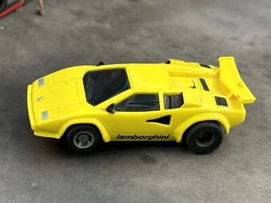 Tyco Lamborghini Countach w/ Magnum 440 Chassis Vintage Slot Car Tested & Runs - Picture 1 of 12
