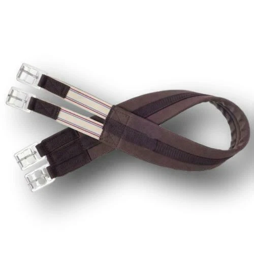 Easy Rider Large Breed Brown English Canvas Girth 54" Horse Tack Equine 4520