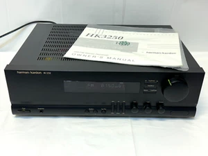HARMAN/KARDON HK-3250 AM/FM Stereo Receiver 1998 KOREA No Remote TESTED - Picture 1 of 12
