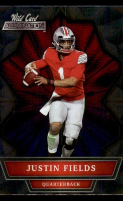 2021 Wild Card Alumination #ABC-2 Justin Fields - Image 1 of 2