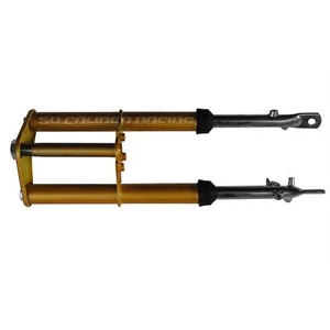 50 Caliber Racing Honda 50cc Pit Bike XR50 CRF50 XR CRF50 New Gold Front Forks - Picture 1 of 2