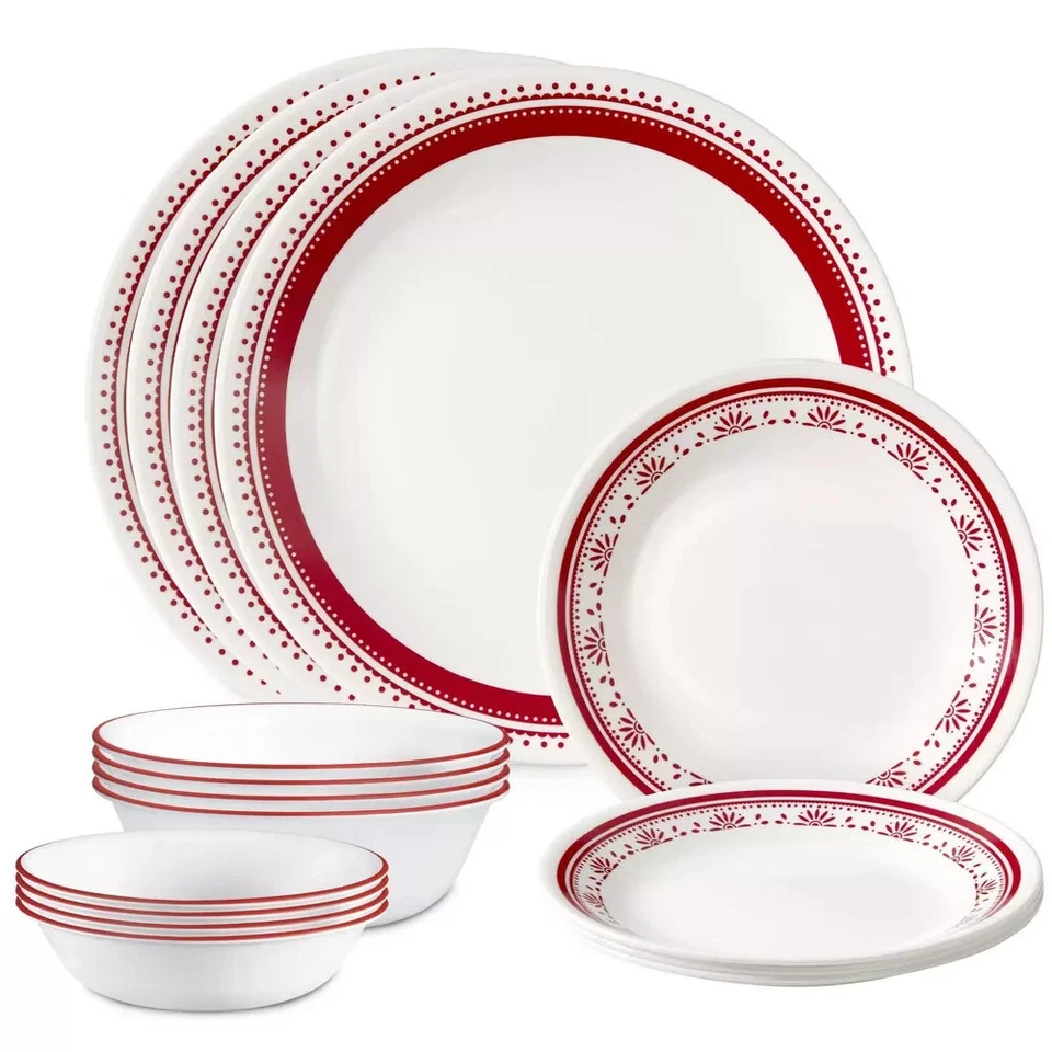 (Semi-Complete) Corelle Sadie 14-Piece Dinnerware Set 1150875