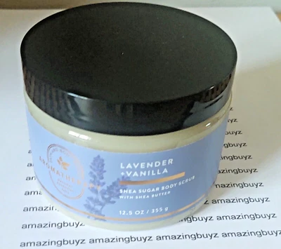 Bath & Body Works Lavender & Vanilla  Sugar Shea Exfoliating Body Scrub  12.5 oz - Image 1 of 2