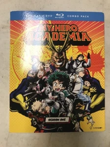 Mon Héros Academia Saison 1 Blu-Ray/DVD Combo Paquet. Neuf Scellé Anime - Picture 1 of 2