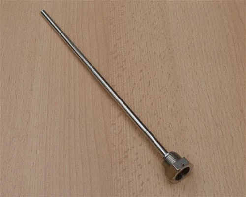 Tauchhülse 3/8" x 250mm / 4,2 mm Innenloch Messing verchromt (10637# - Bild 1 von 1