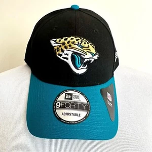 Jacksonville Jaguars New Era 9Thirty Adjustable Hat Mens Womens NFL Fan Gear - Picture 1 of 10