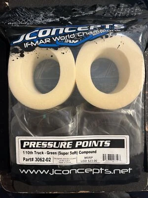 Jconcepts Pressure Points #3062-02 - 1:10 Truck - Green (Super Soft) Compound - Image 1 of 2