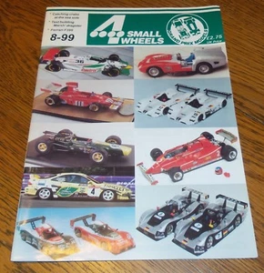 4 SMALL WHEELS - GRAND PRIX MODELS CATALOGUE - August 1999 - Picture 1 of 1