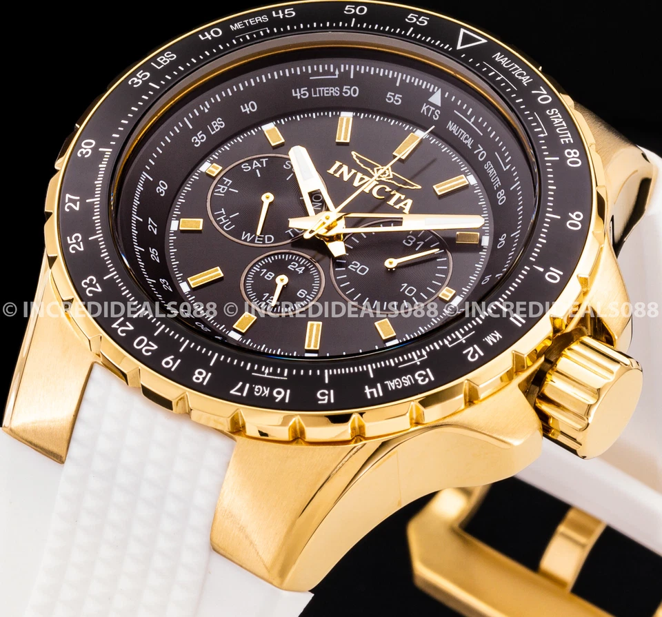 Watch Invicta 39312 Aviator Men 50 Stainless steel