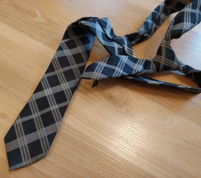 C&A Elegante Corbata 100% Poliéster Ancho 6cm Top Negro - Imagen 1 de 3