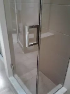 SHOWER DOOR 6" BTB SQUARE ...NEW PN / CHROME / BN / BB / ORB /POL GOLD - Picture 1 of 5