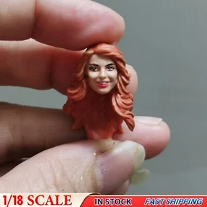 Modellino 1/18 Sexy Beauty Donna Femmina Ragazza Testa Scultura Fit 3,75" JOYTOY Figura Giocattolo - Foto 1 di 3