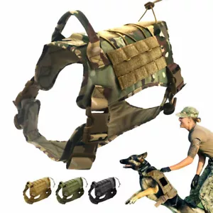 Gilet tattico per cane Sirius Survival Alpha1, imbracatura regolabile in stile militare - Foto 1 di 10