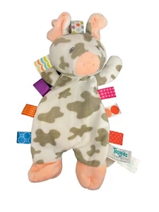 Taggies Signature Collection Mucca 12" Peluche Lovey Passeggino Gancio Mary Meyer - Foto 1 di 5