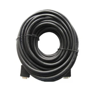 iMicro SVGA-50-MM VGA cable - HD-15 (VGA) (M) to HD-15 (VGA) (M) - 50 ft - Black - Picture 1 of 2
