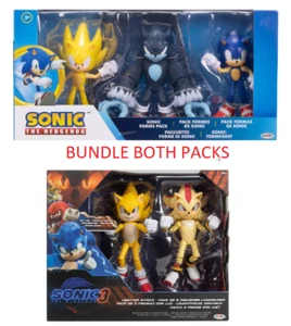 Sonic the Hedgehog 3 Light-Up Action Figure - 2pk AND 4" Figure Set - 3pk - Picture 1 of 1