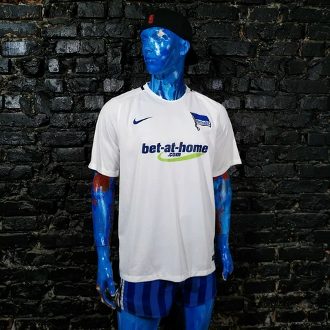 Hertha Jersey Away football shirt 2017 - 2018 Nike 808350-102 Mens Size XL Cover