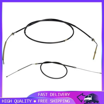 Juego de 2 cables de freno de estacionamiento traseros laterales derecho y derecho para Chevy GMC C2500 K1500 K2500 Foto 1 de 4