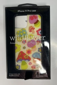 Wildflower Groovy Shroom iPhone 11 Pro Case Limited Edition Mushrooms - Picture 1 of 5