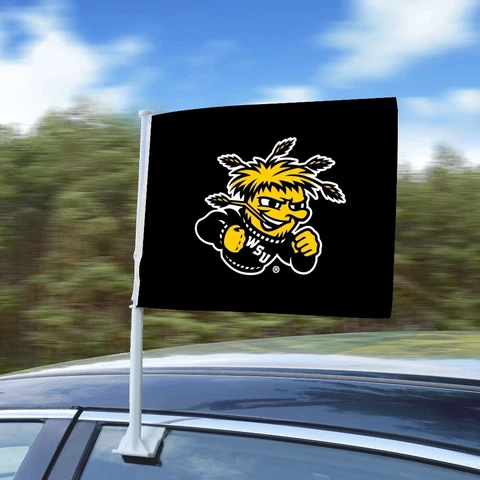 NCAA - Wichita State Shockers Car Flag Large 1pc 11" x 14" Cover