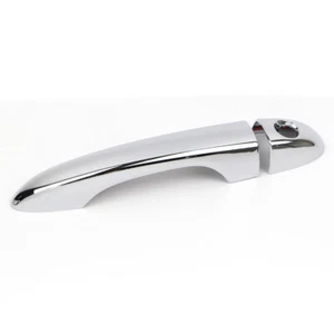 Car Door Handle Cover for Jeep Cherokee 2014 2015 2016 2017-2022 Chrome ABS Trim - Picture 1 of 6