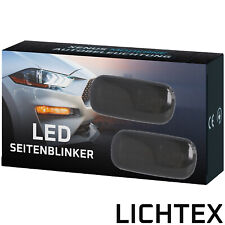LED Blinker 8E0949127 Umrüstsatz Seitenblinker für Audi A3 A4 A6 Schwarz smoke
