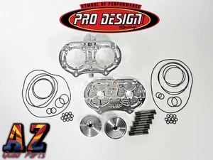 Yamaha Banshee Billet Pro Design Cool Head & 19cc 19 Domes Orings Studs O-Rings - Picture 1 of 3