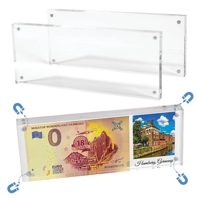 Marco de fotos acrílico DuraClear 3x8 - marco de fotos grueso y sin marco Foto 1 de 4