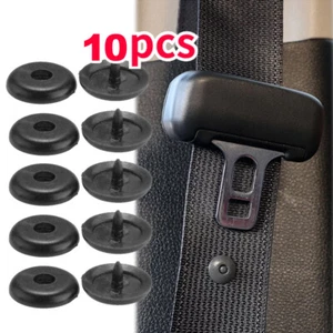 10pcs/5Pairs Car Seat Belt Stop Button Clips Fastener Retainer Seatbelt Buckle - Picture 1 of 12