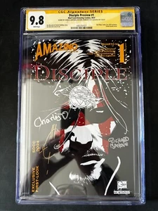 Disciple Preview #1 CGC 9.8 SDCC Variant Signed By Joe Quesada +2 More Mad Cave - Picture 1 of 3