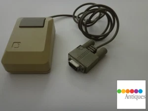Apple Mouse IIe Vintage Desktop Apple II Macintosh Seriale M0100 A2M2070 A2M4035 - Foto 1 di 1