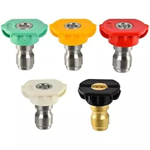 Pressure Spray Nozzle Quick Connection Washer Jet Wash Quick Release Nozzles - Picture 1 of 15