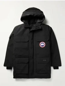 NEW CANADA GOOSE W/fur Expedition Parka Men Black size Small AUTHENTIC - Picture 1 of 12