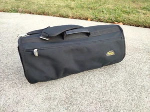 SkyRoll Roll-Up Luggage 23" Black Garment Bag Wrinkle-Free Travel w/ Carry Strap - Picture 1 of 16